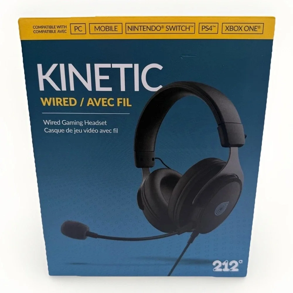 Kinetic 212 Wired Gaming Headset‎ PC, Mobile, PS4, Nintendo Switch and Xbox One
